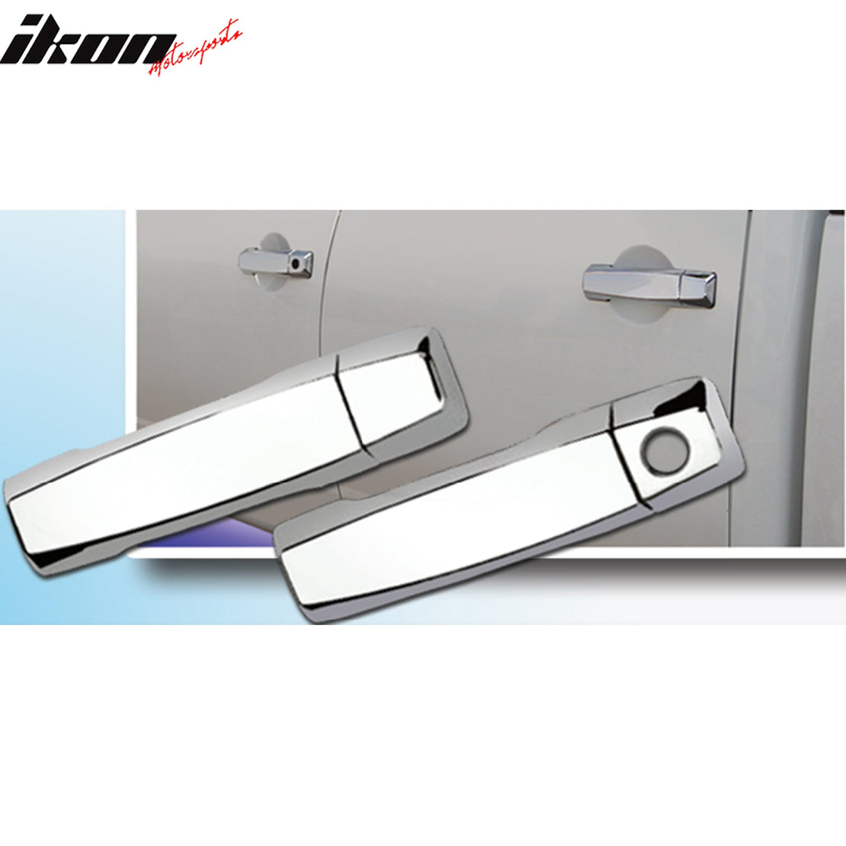 2004-2015 Nissan Titan 2016 Titan XD 4PC Door Handle Cover W/1-Keyhole