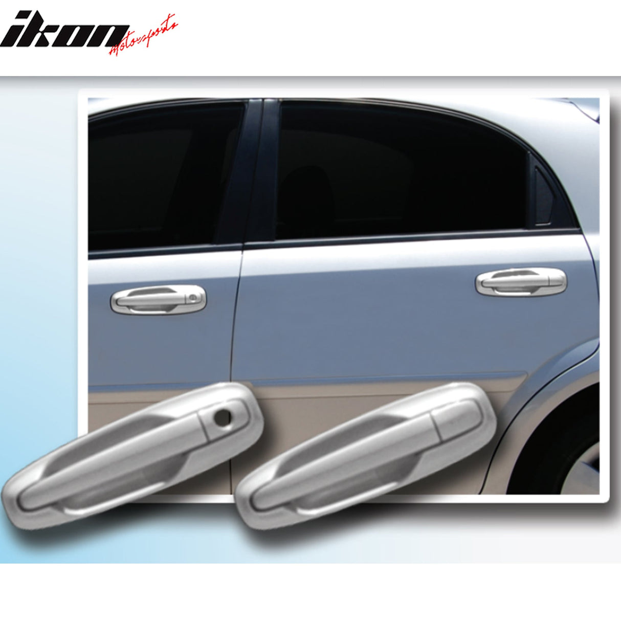 2006-2010 Suzuki Forenza & Reno 4PCS Door Handle Cover W/1-Keyhole ABS