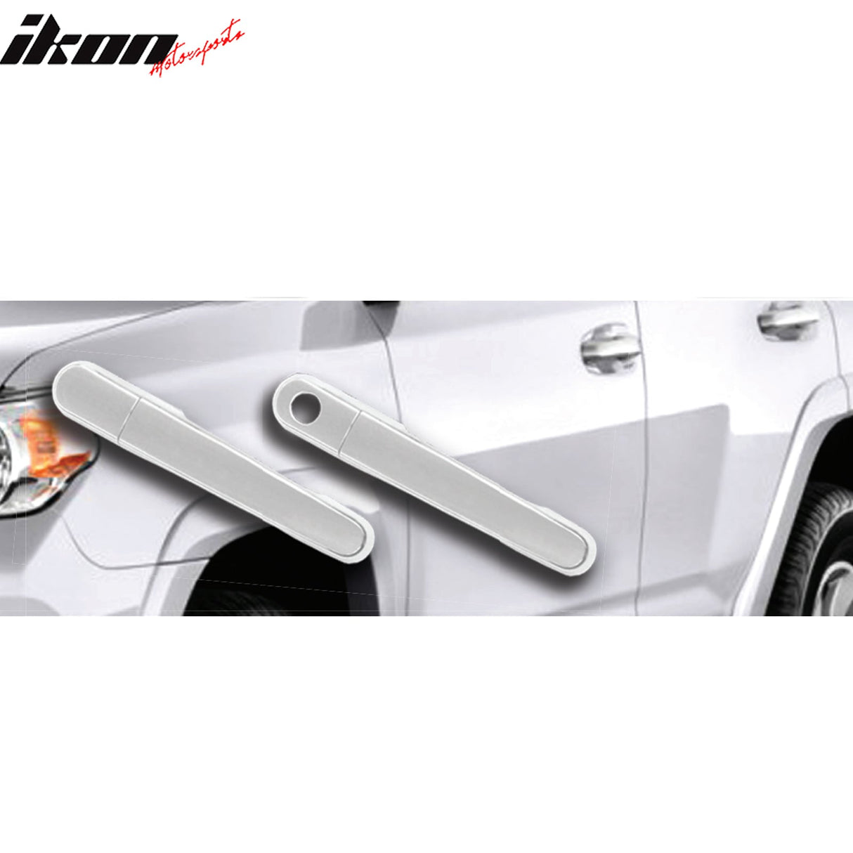 2010-2021 Toyota 4Runner SR5/Trail 4PCS Door Handle Cover W/1-Keyhole