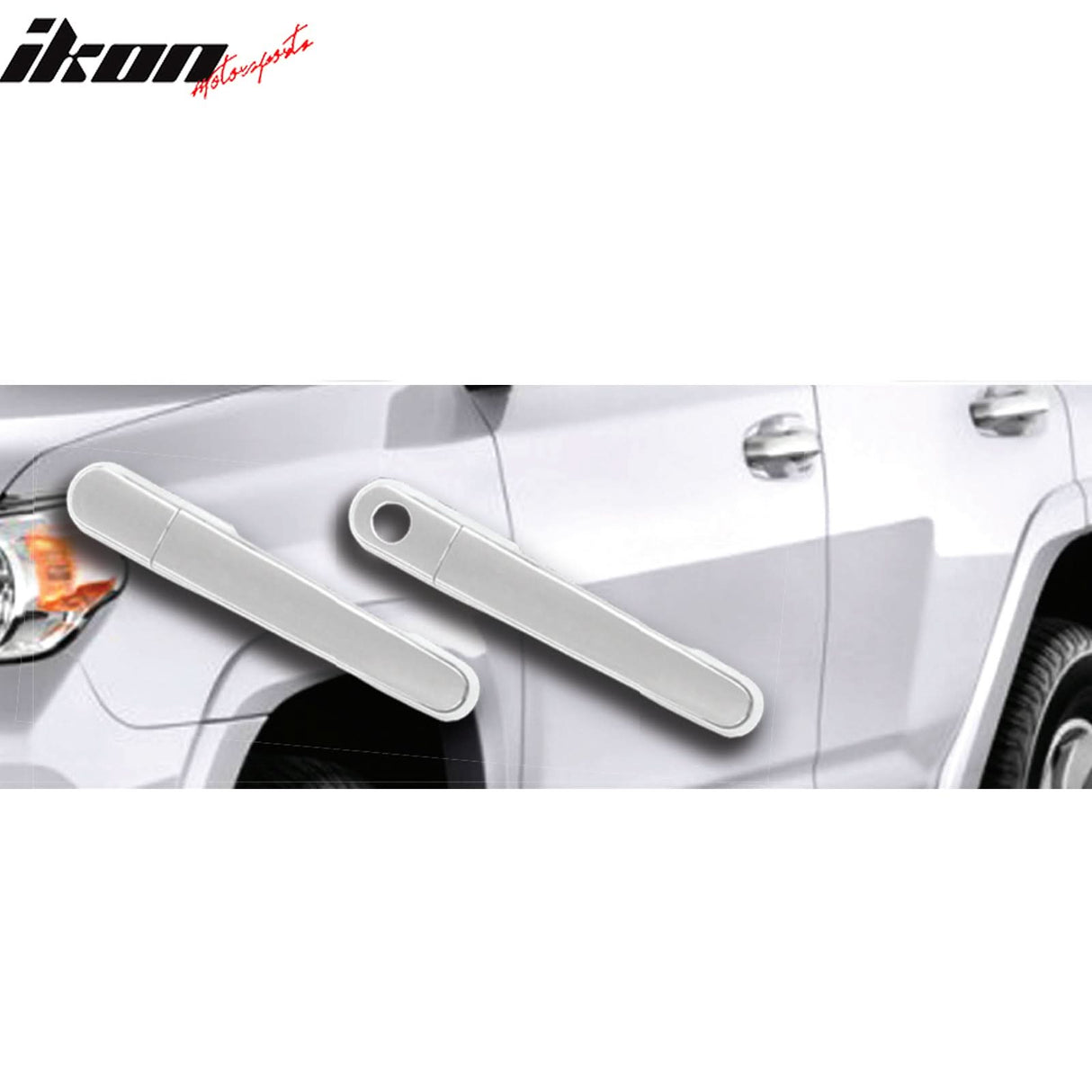 2010-2021 Toyota 4Runner SR5/Trail 4PCS Door Handle Cover W/1-Keyhole