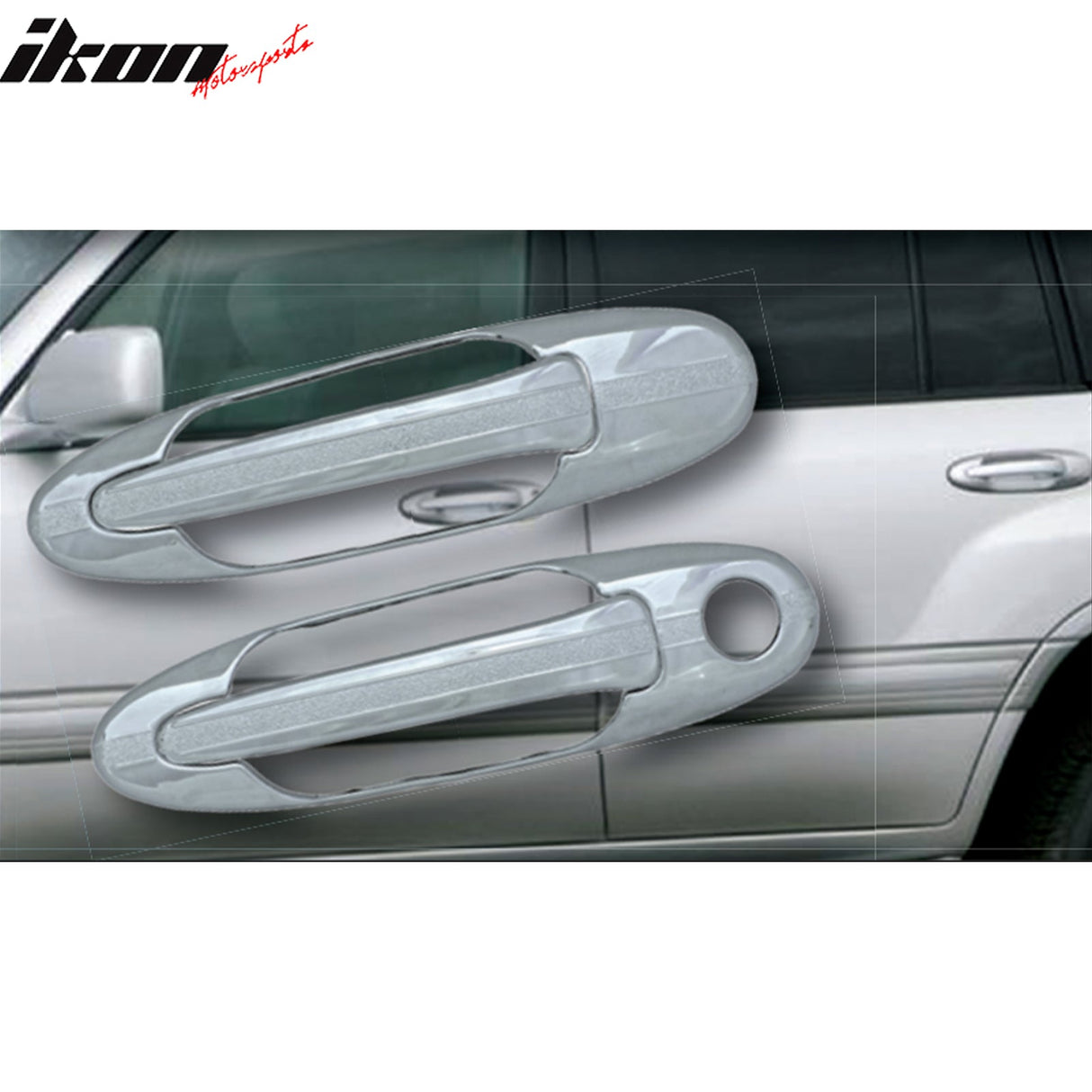 2004-2006 Toyota Tundra Double Cab 4PCS Door Handle Cover W/2-Keyhole