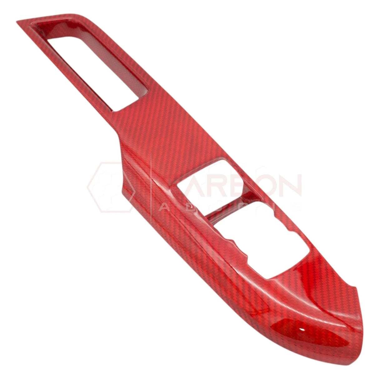 2024+ S650 Mustang Hard Carbon Fiber Window Switch Control Trim Cover | V2