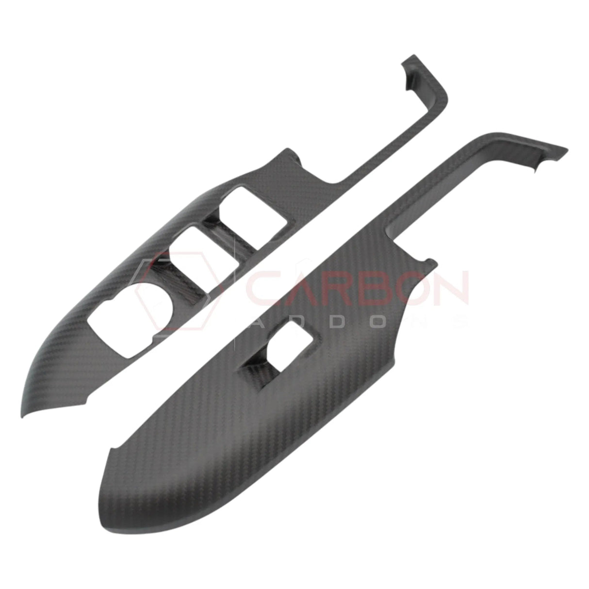 2024+ S650 Mustang Hard Carbon Fiber Window Switch Control Trim Cover