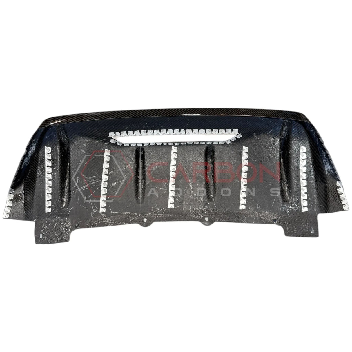 2024+ S650 Mustang Real Carbon Fiber Rear Diffuser
