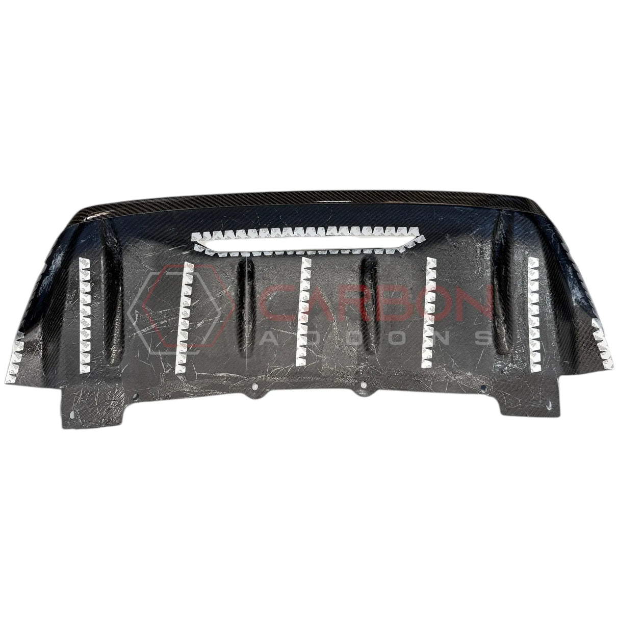 2024+ S650 Mustang Real Carbon Fiber Rear Diffuser