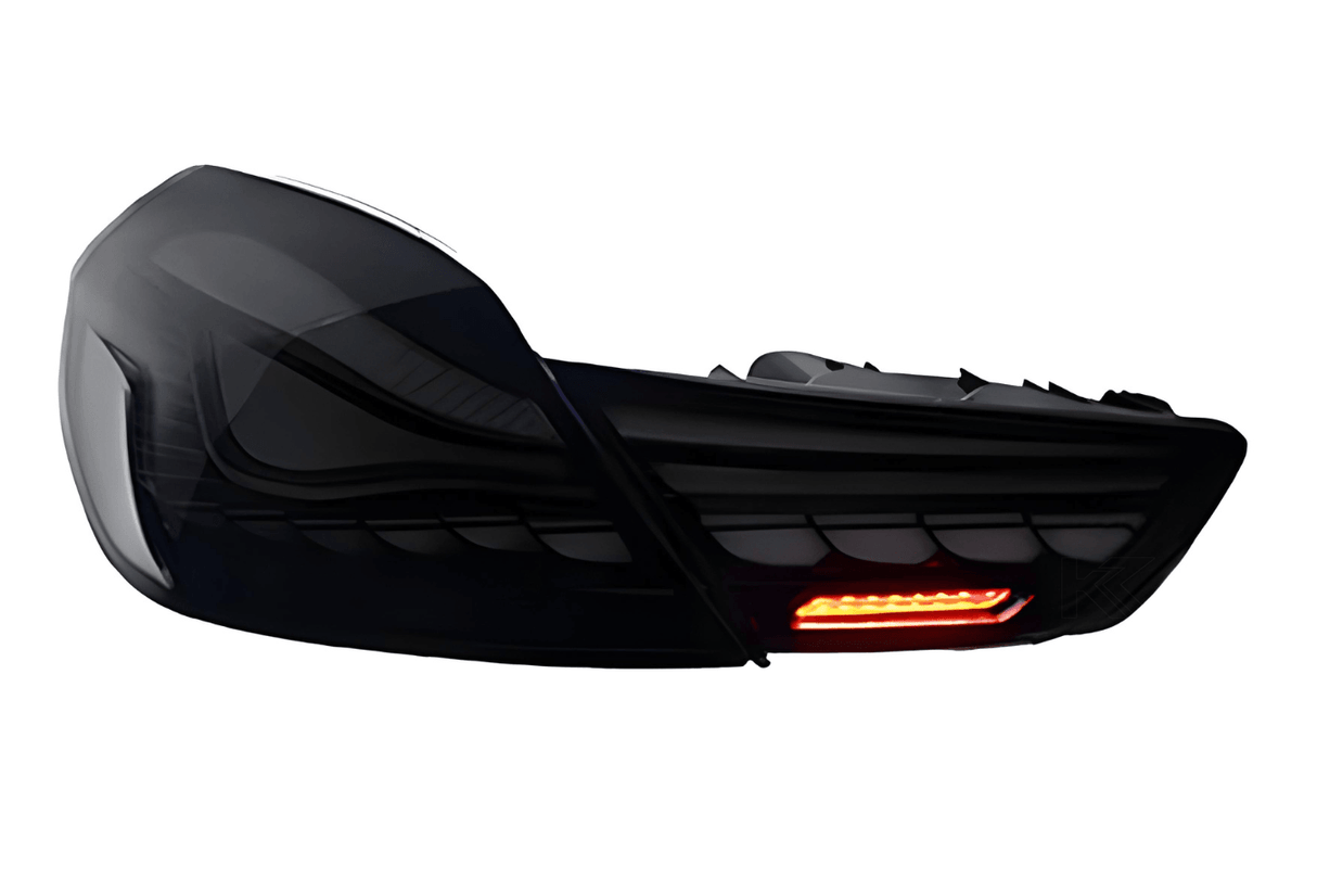 BMW 6 Series F12 F13 F06 Smoke and Red GTS OLED Style Taillights (2011-2018) - K2 Industries