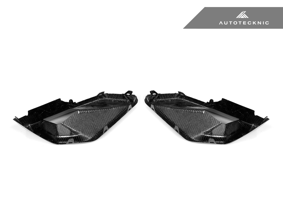 AutoTecknic Carbon Fiber Front Bumper Air Vent Set - G05 X5 M-Sport LCI