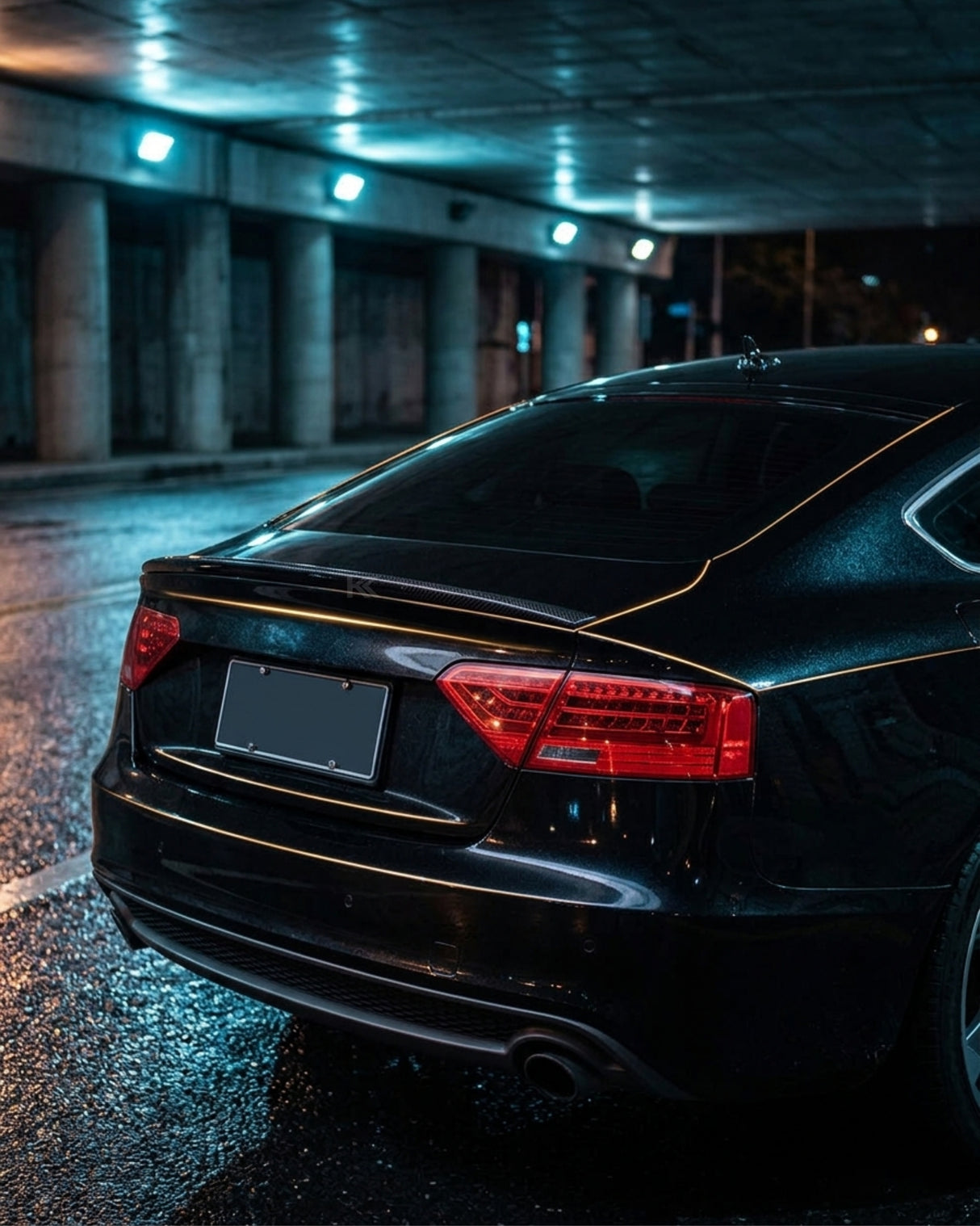 2009–2016 Audi A5 / A5 S-Line B8 8T Sportback Ducktail Rear Trunk Spoiler – Carbon Fiber