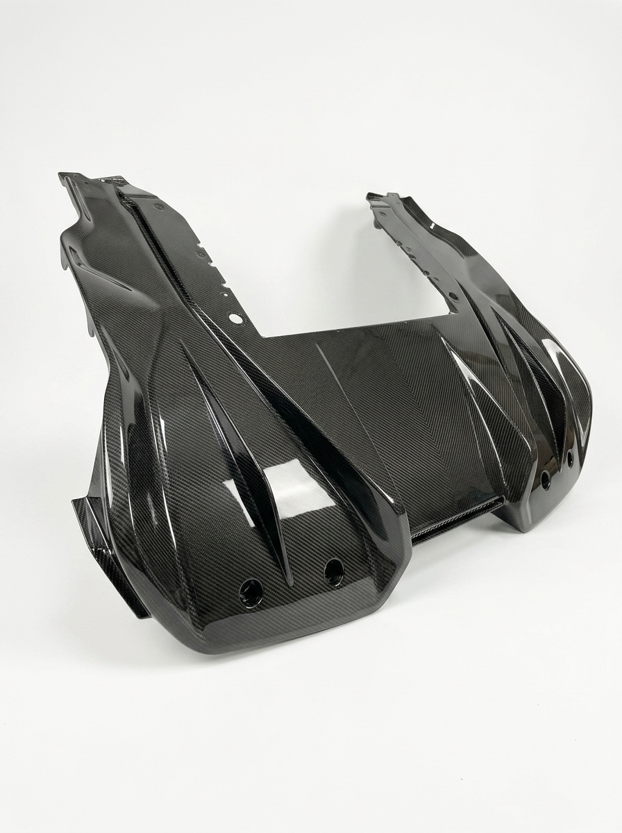 McLaren 650S Bolt-On Rear Diffuser - Dry Carbon Fiber