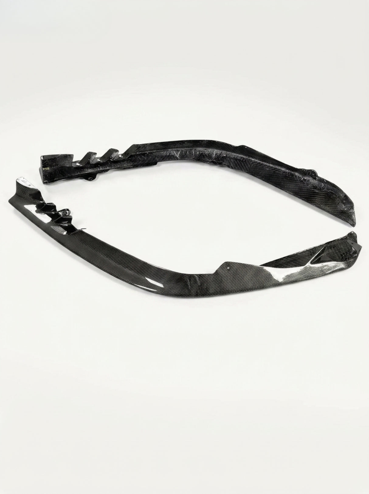 2019+ Ferrari SF90 OEM Style Bolt-On Side Corner Guards - Dry Carbon Fiber