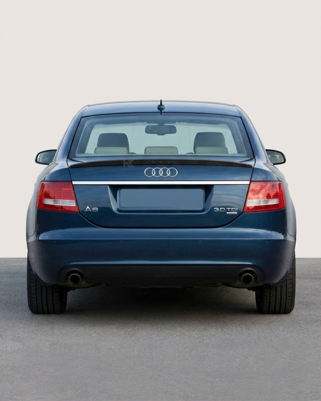 2005–2011 Audi A6 C6 Sedan Trunk Spoiler – Carbon Fiber