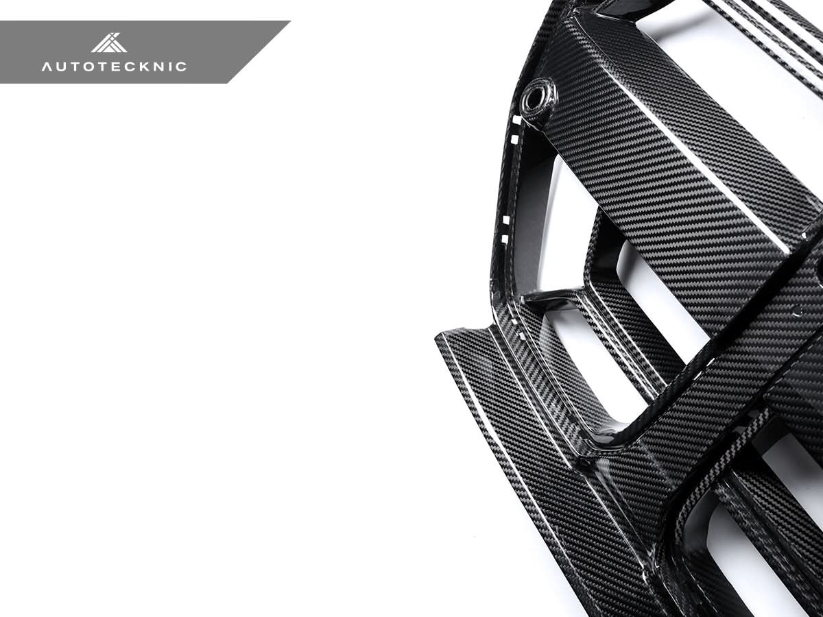 AutoTecknic Dry Carbon Competizione Sport Front Grille - BMW G80 M3 | G82/ G83 M4