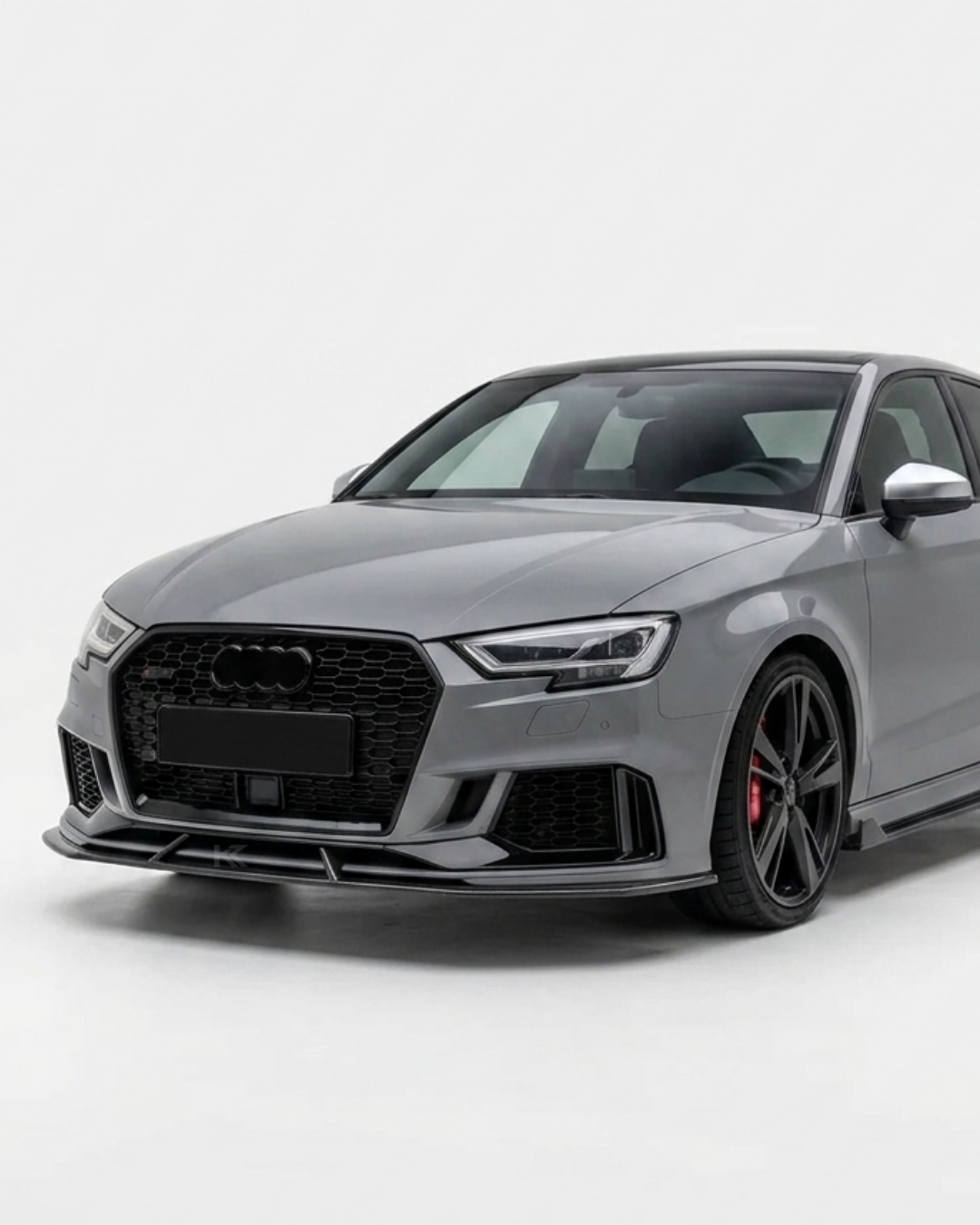 2017–2019 Audi RS3 8V Sedan Front Lip – Carbon Fiber