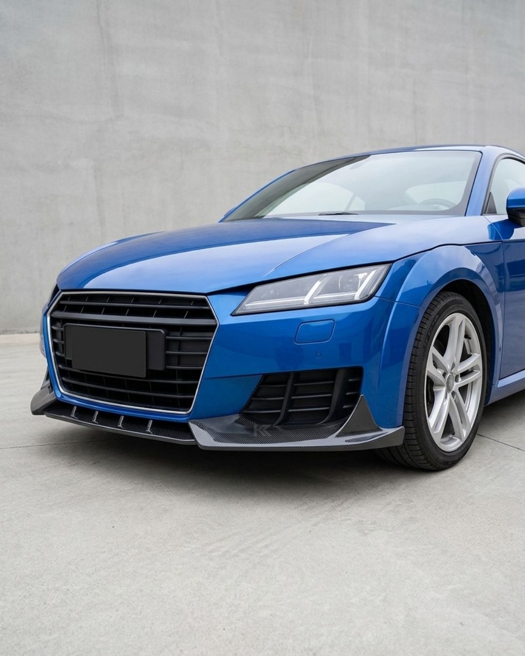 2015–2019 Audi TT 8S Coupe Front Bumper Splitter – Carbon Fiber