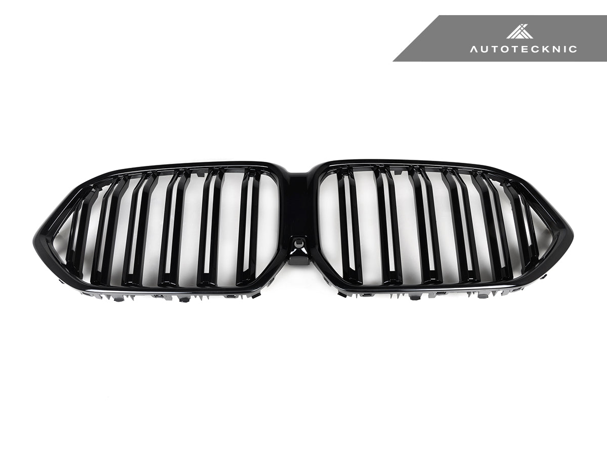 AutoTecknic Dual-Slats Gloss Black Front Grille - G06 X6 LCI