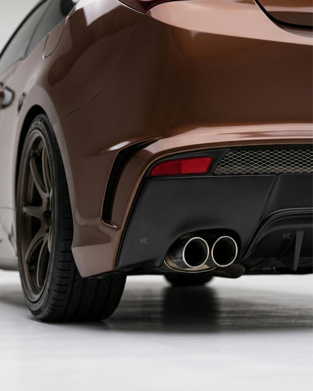 2010–2016 Hyundai Genesis Coupe MSR Style Rear Bumper – Fiberglass (FRP)