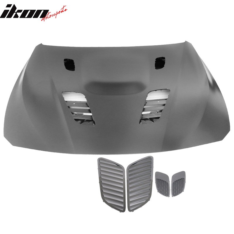 Fits 12-20 BMW F30 F31 F32 F33 F36 GT Type Front Hood Bonnet Vent