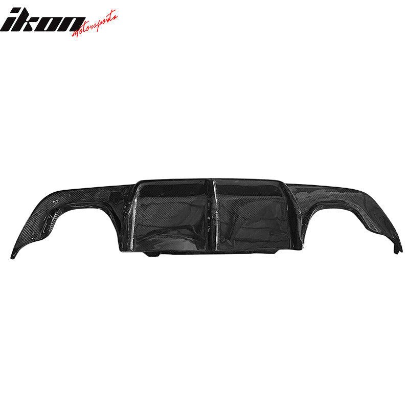 2004-2010 BMW E60 JPM Style Rear Bumper Diffuser Spoiler Carbon Fiber