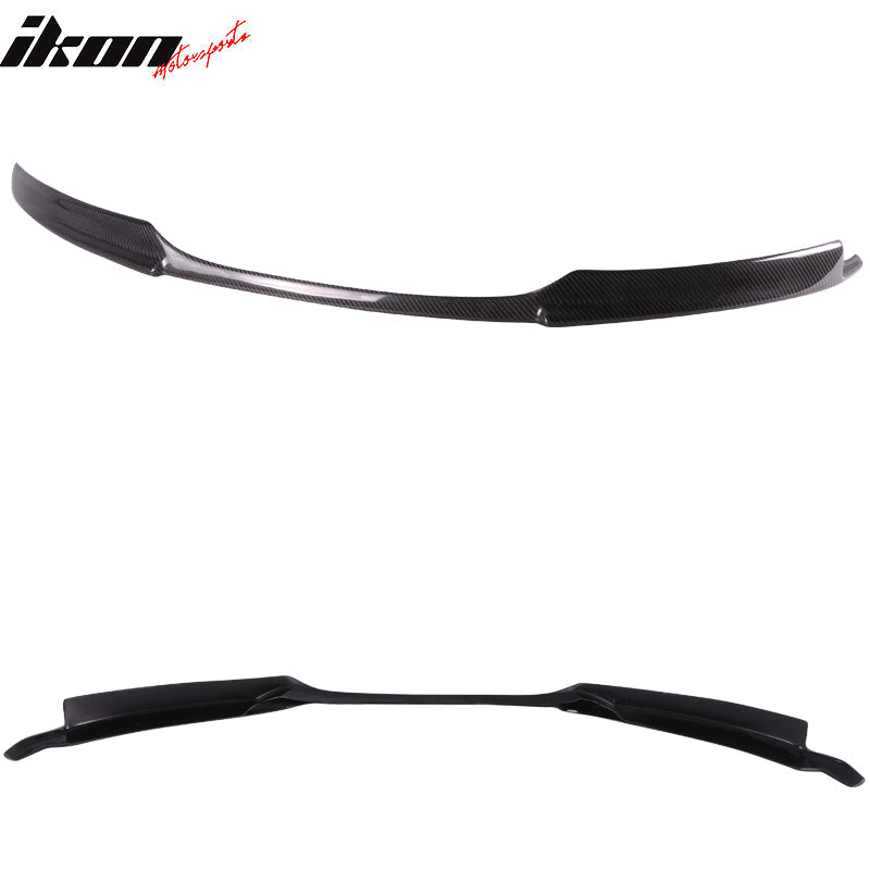 2008-2013 BMW E82 E88 MT M Sport Only Front Bumper Lip Carbon Fiber