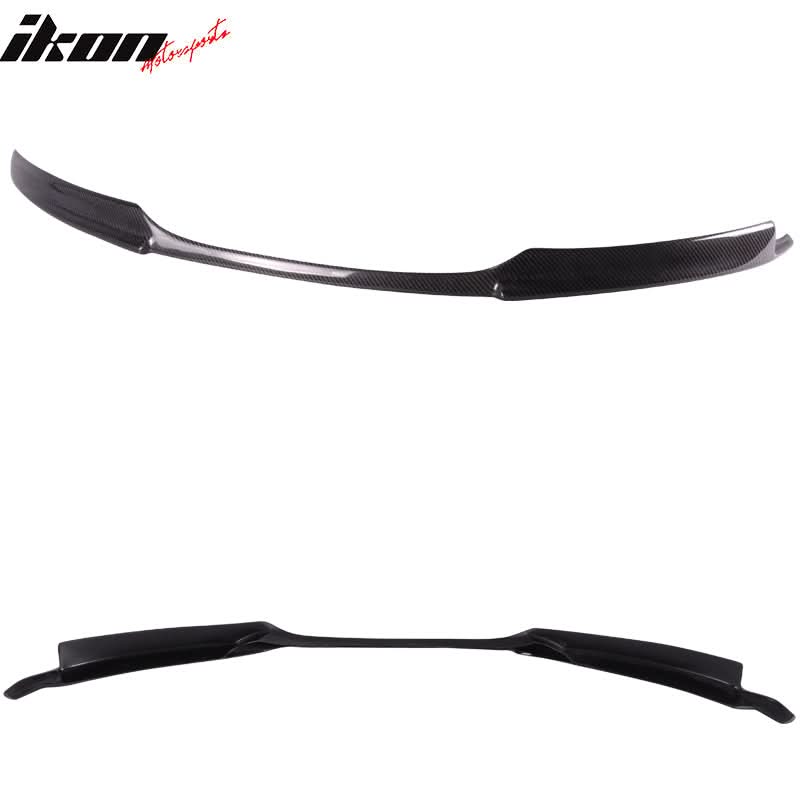 2008-2013 BMW E82 E88 MT M Sport Only Front Bumper Lip Carbon Fiber