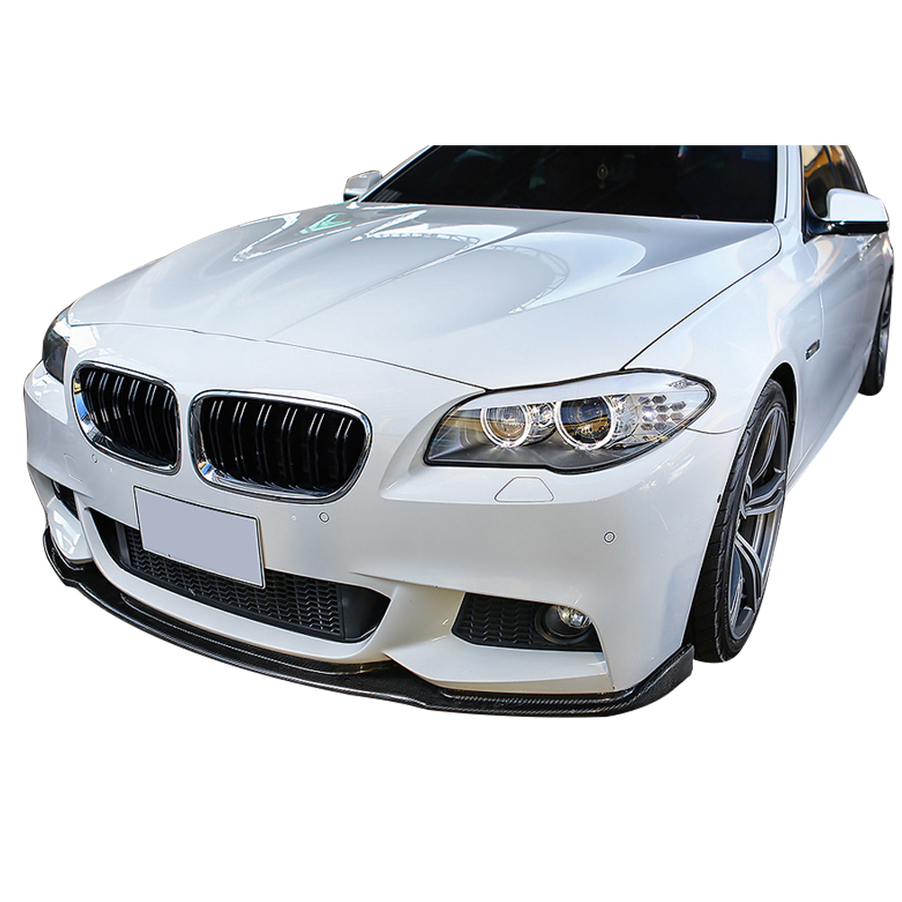 2011-2016 BMW F10 M Sport HM Front Bumper Lip Spoiler Carbon Fiber CF