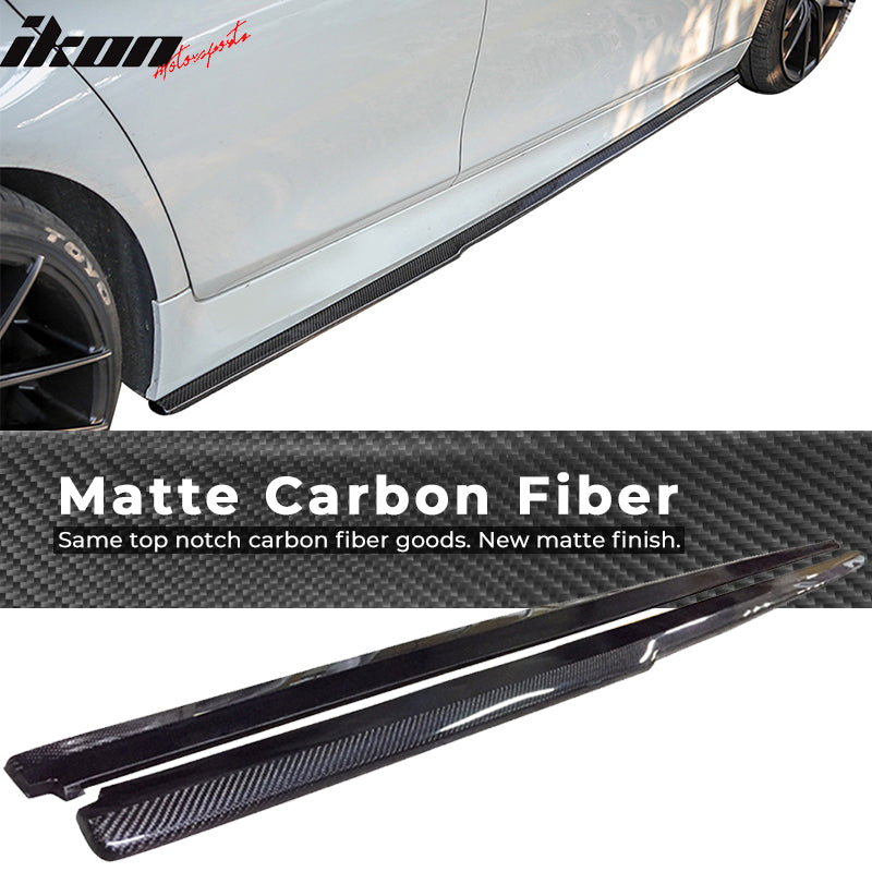 2011-2016 BMW F10 5-Series MT M Sport DP Side Skirts Carbon Fiber CF