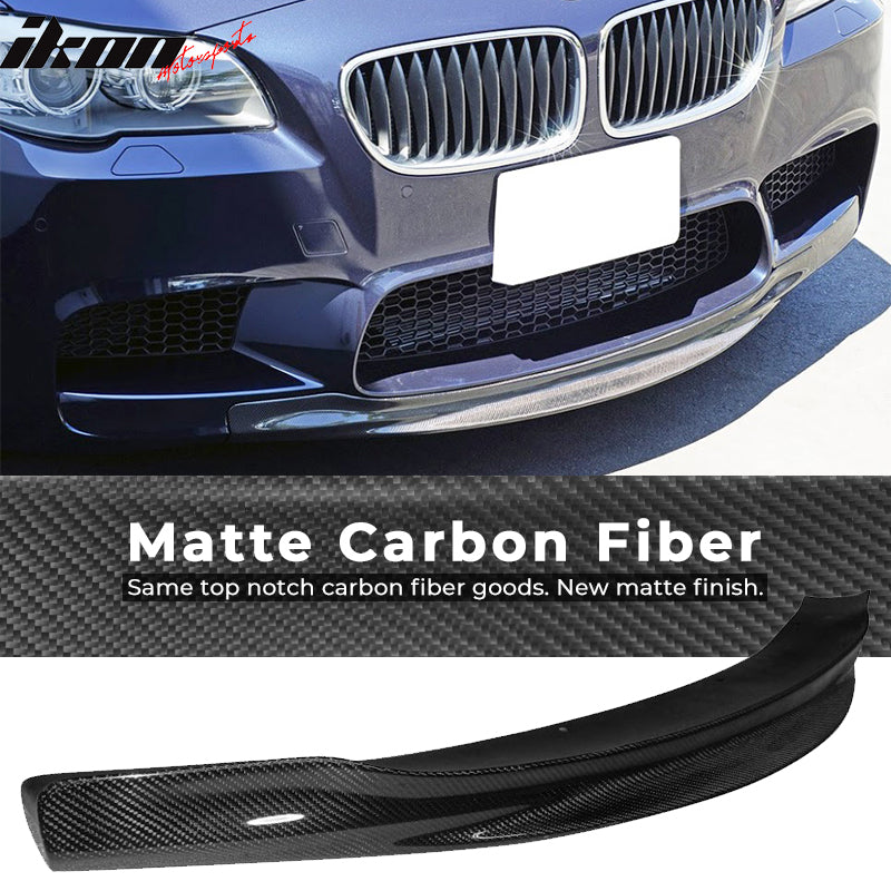 2012-2016 BMW F10 5-Series M5 RKP Front Bumper Lip Carbon Fiber CF