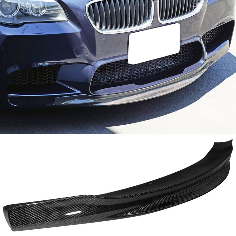 2012-2016 BMW F10 5-Series M5 RKP Front Bumper Lip Carbon Fiber CF