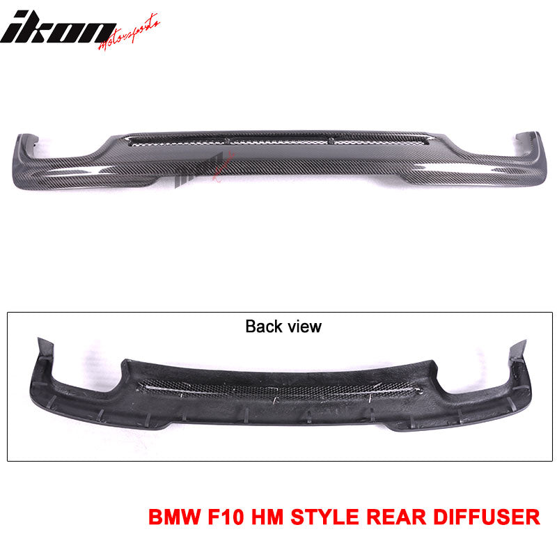 2011-2016 BMW F10 F11 MT M Sport HM Rear Bumper Diffuser Carbon Fiber