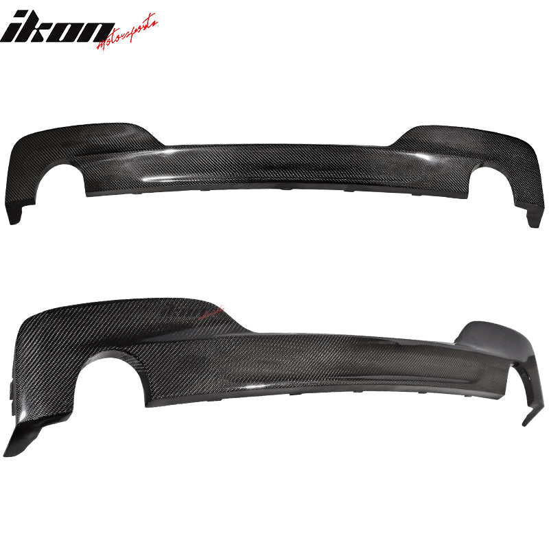 2012-2017 BMW F12 F13 640i MT M Sport OE Rear Diffuser Carbon Fiber CF