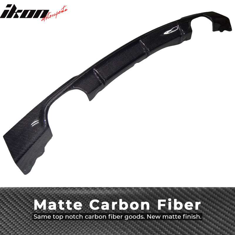2012-2018 BMW F30 F31 M-Sport DP Rear Bumper Lip Diffuser Carbon Fiber