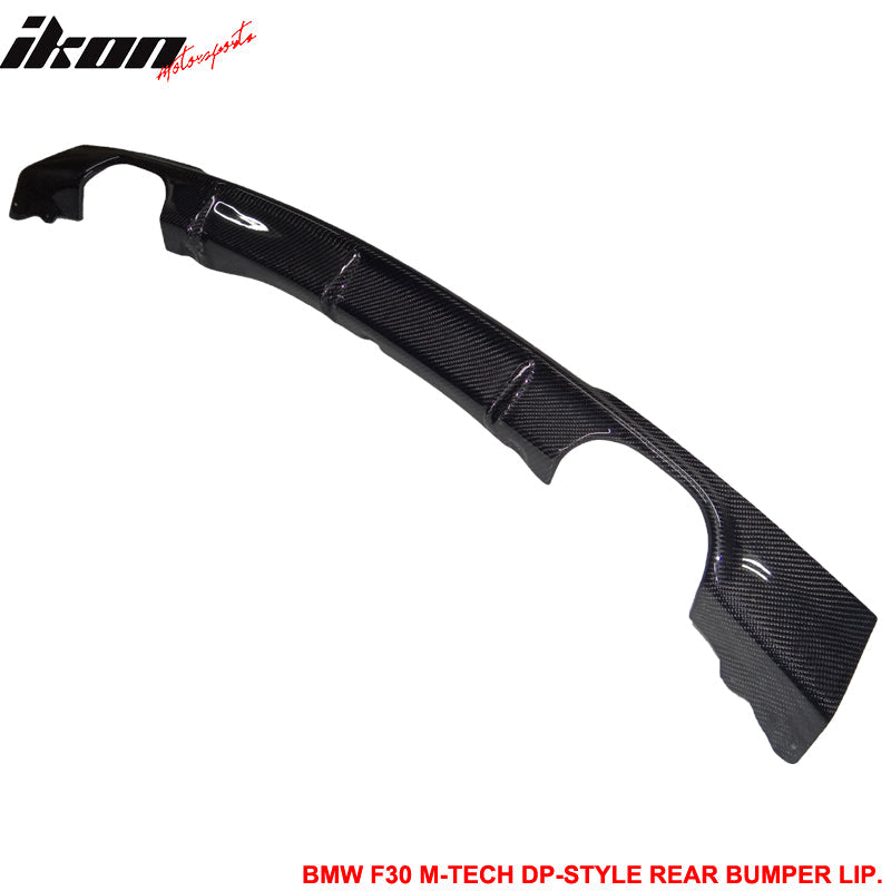 2012-2018 BMW F30 F31 M-Sport DP Rear Bumper Lip Diffuser Carbon Fiber