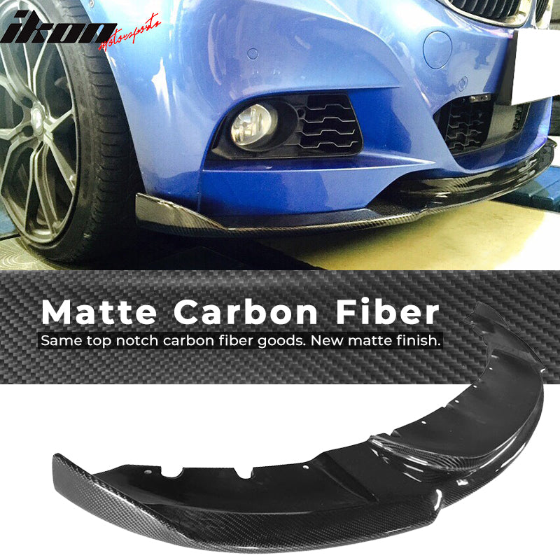 2014-2016 BMW F34 M-Tech M Sport HM Front Bumper Lip Carbon Fiber CF