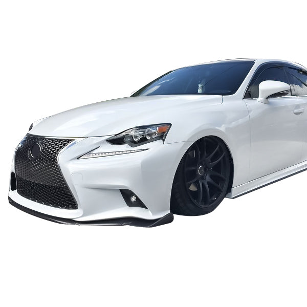 2014-2016 Lexus IS250 IS350 F Sport AG Front Bumper Lip Carbon Fiber