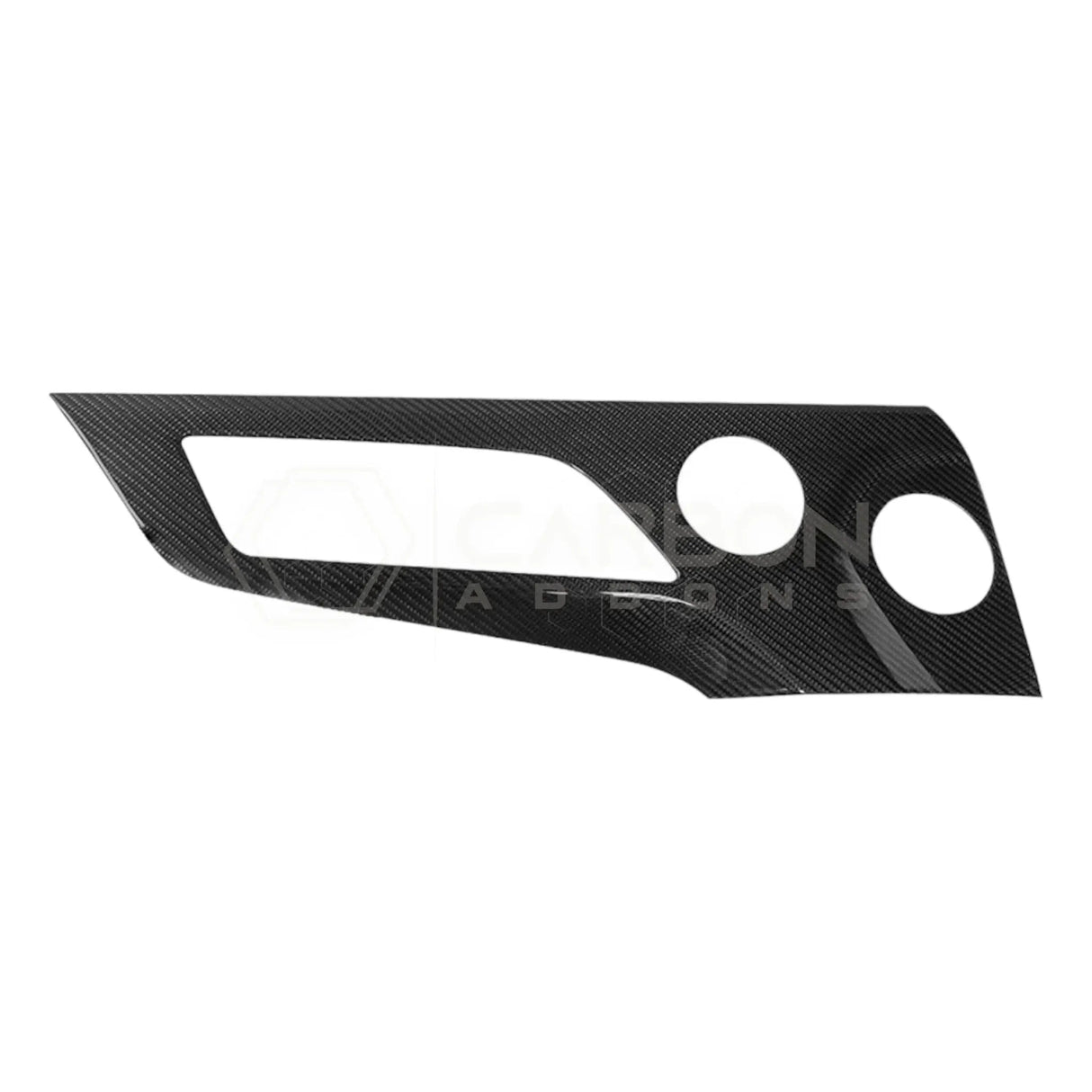 2024+ S650 Mustang Hard Carbon Fiber Door Handle/Speaker Panel Trim Cover