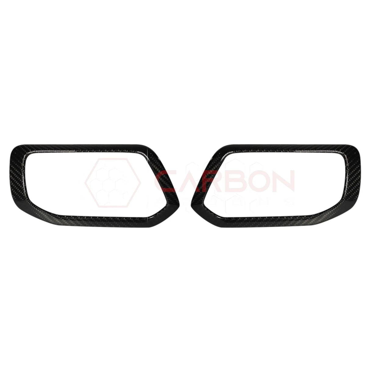 2021+ Bronco Real Carbon Fiber Interior Door Handle Trim Covers