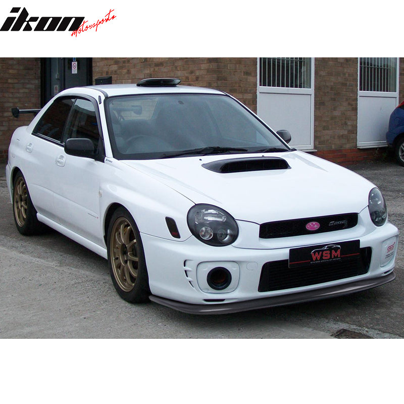 2001-2002 Subaru WRX STI DP Style Front Bumper Lip Carbon Fiber