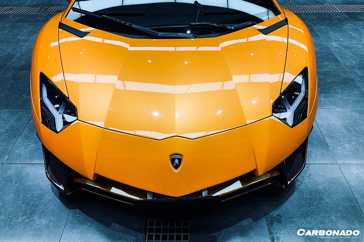 2011-2016 Lamborghini Aventador LP700 LP740 Coupe Roadster SV Style Front Bumper