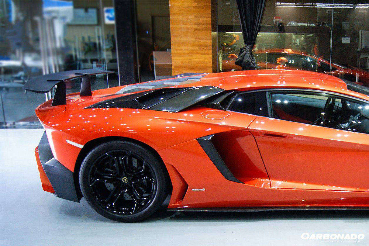 2011-2022 Lamborghini Aventador LP700 LP750 LP740 LP720 LP780 Coupe Roadster SV Style Trunk Wing