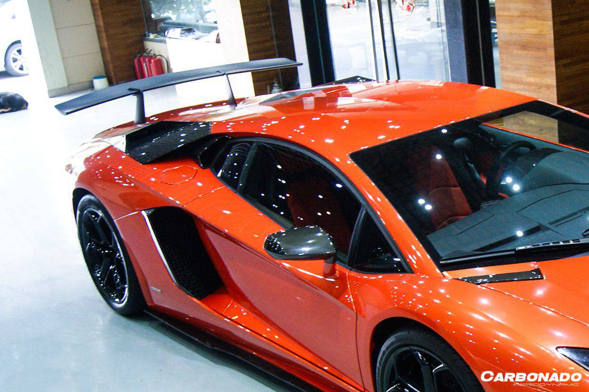 2011-2022 Lamborghini Aventador LP700 LP750 LP740 LP720 LP780 Coupe Roadster SV Style Trunk Wing