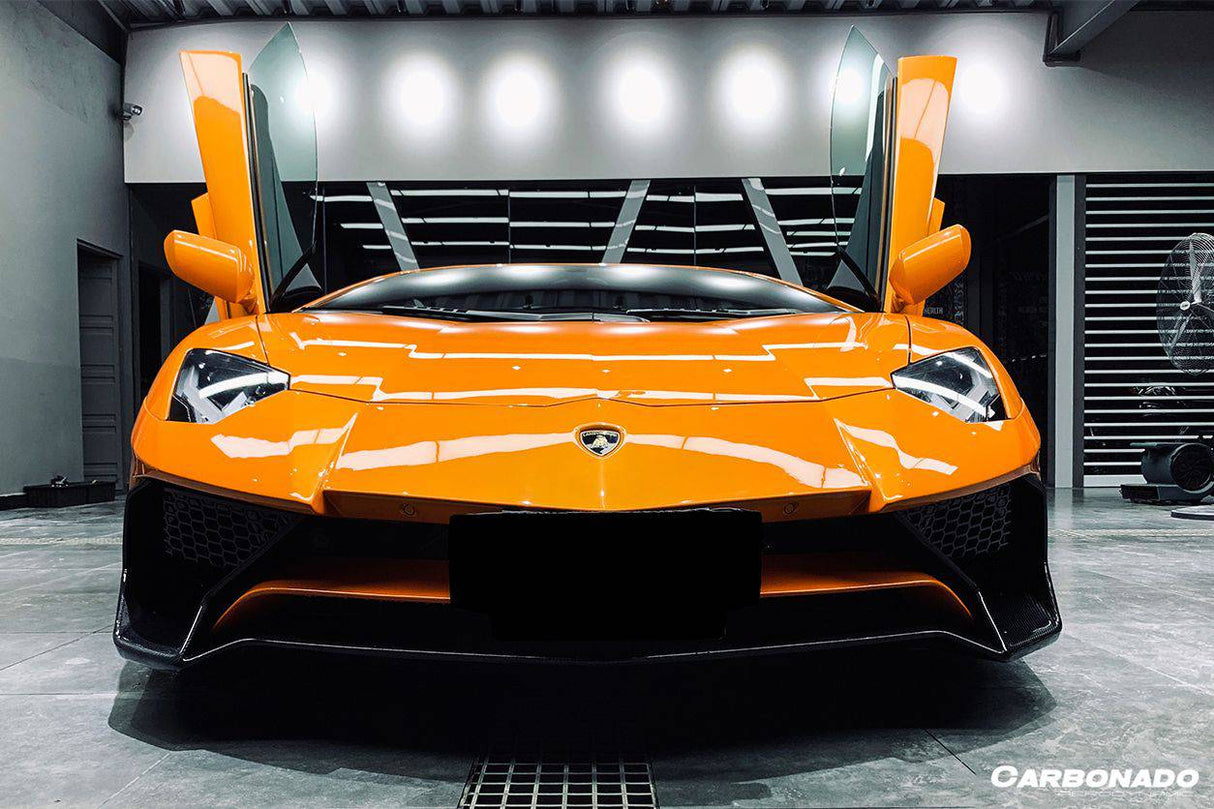 2011-2016 Lamborghini Aventador LP700 LP740 Coupe Roadster SV Style Front Bumper