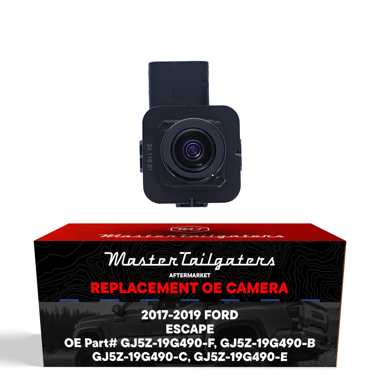 Ford Escape (2017-2019) OEM Replacement Backup Camera OE Part # GJ5Z-19G490-B, GJ5Z-19G490-C, GJ5Z-19G490-E, GJ5Z-19G490-F