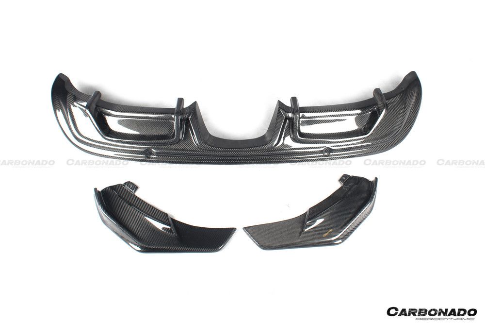 2017-2025 Porsche 718 Cayman Boxster AM Style Carbon Fiber Rear Lip