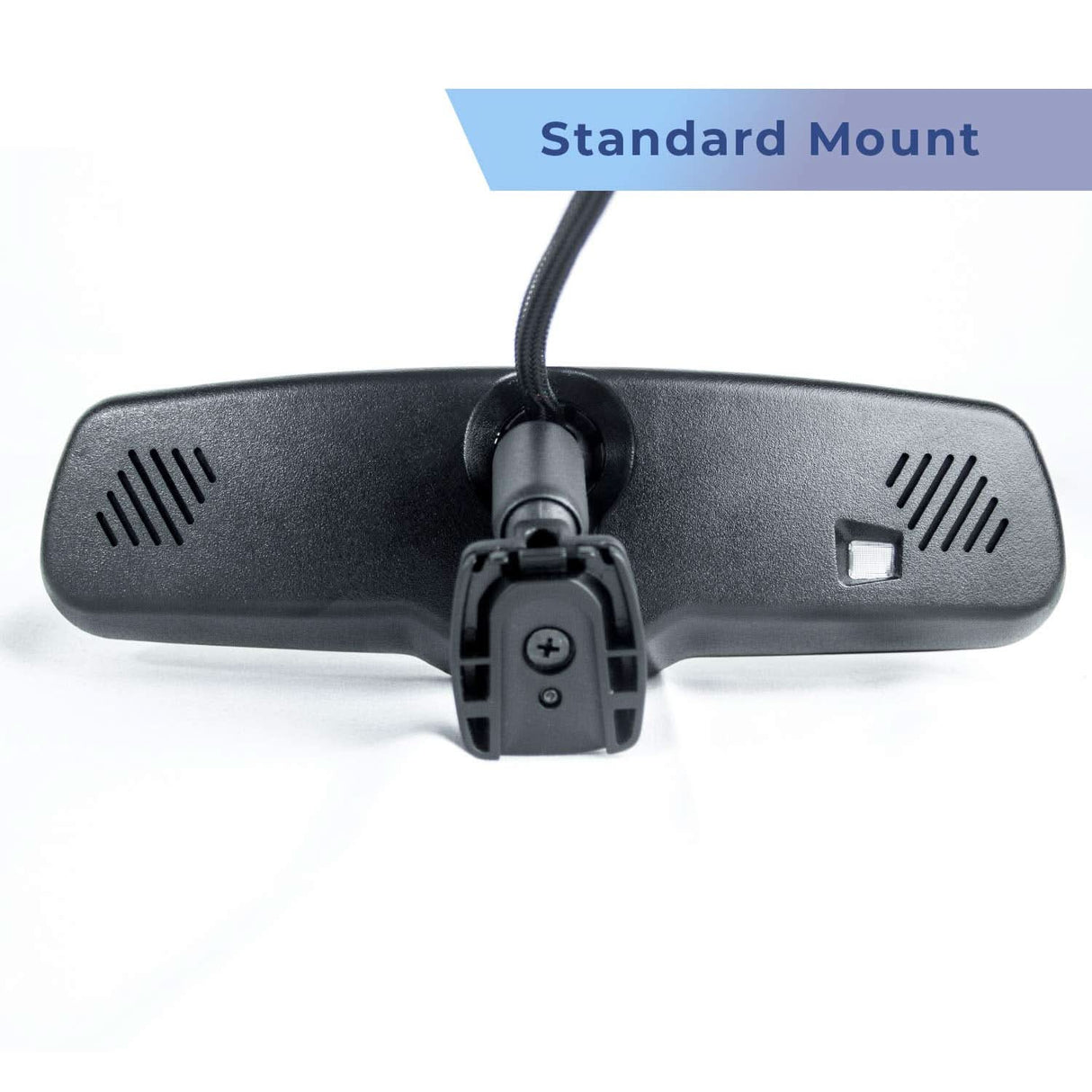 Master Tailgaters Rear View Mirror with Ultra Bright 4.5" Auto Adjusting Brightness LCD + HD 1080p DVR 360° Recorder - Universal Fit