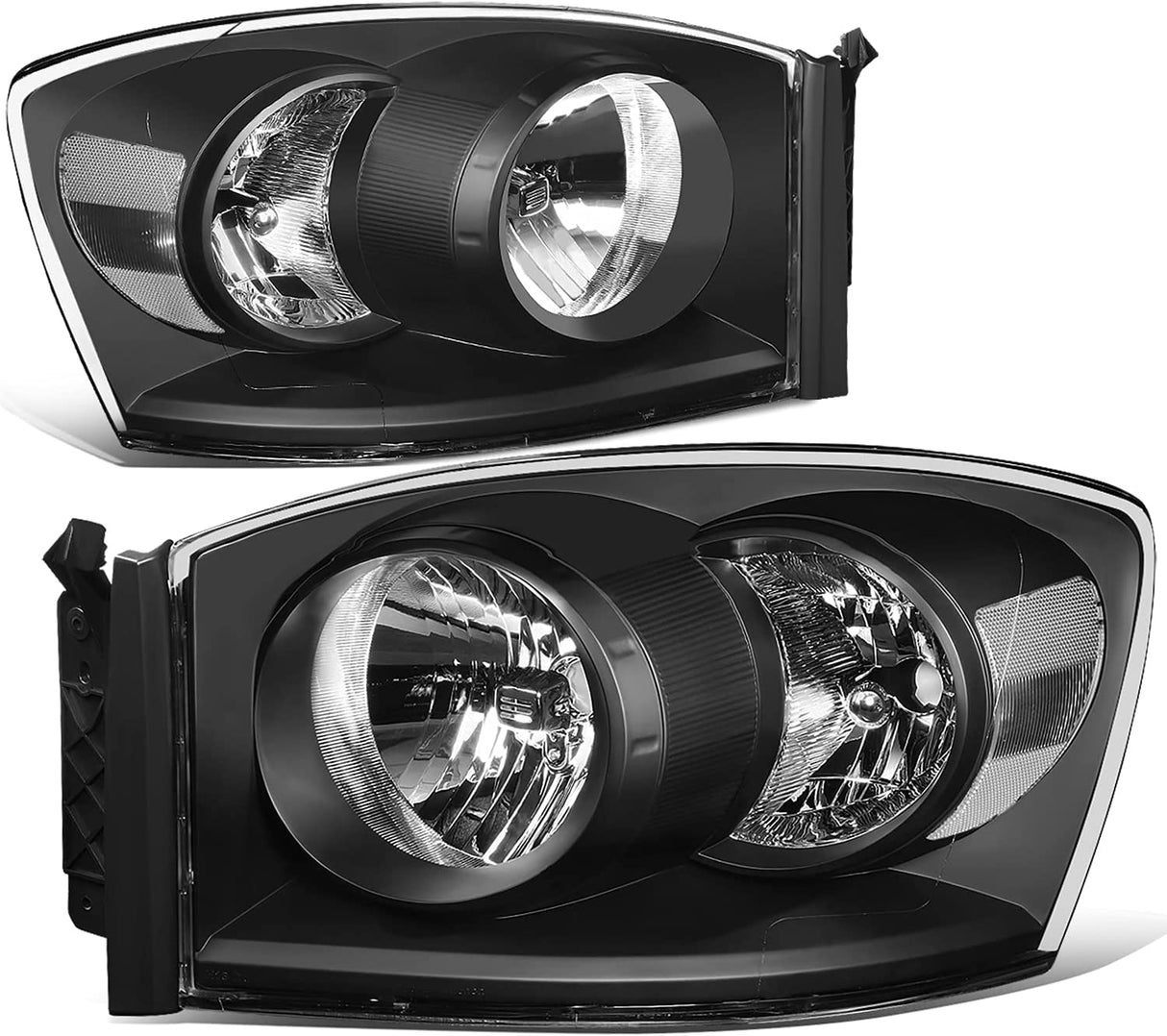 NTXGlow Factory Style Headlights (06-09 Dodge Ram 1500 2500 3500)
