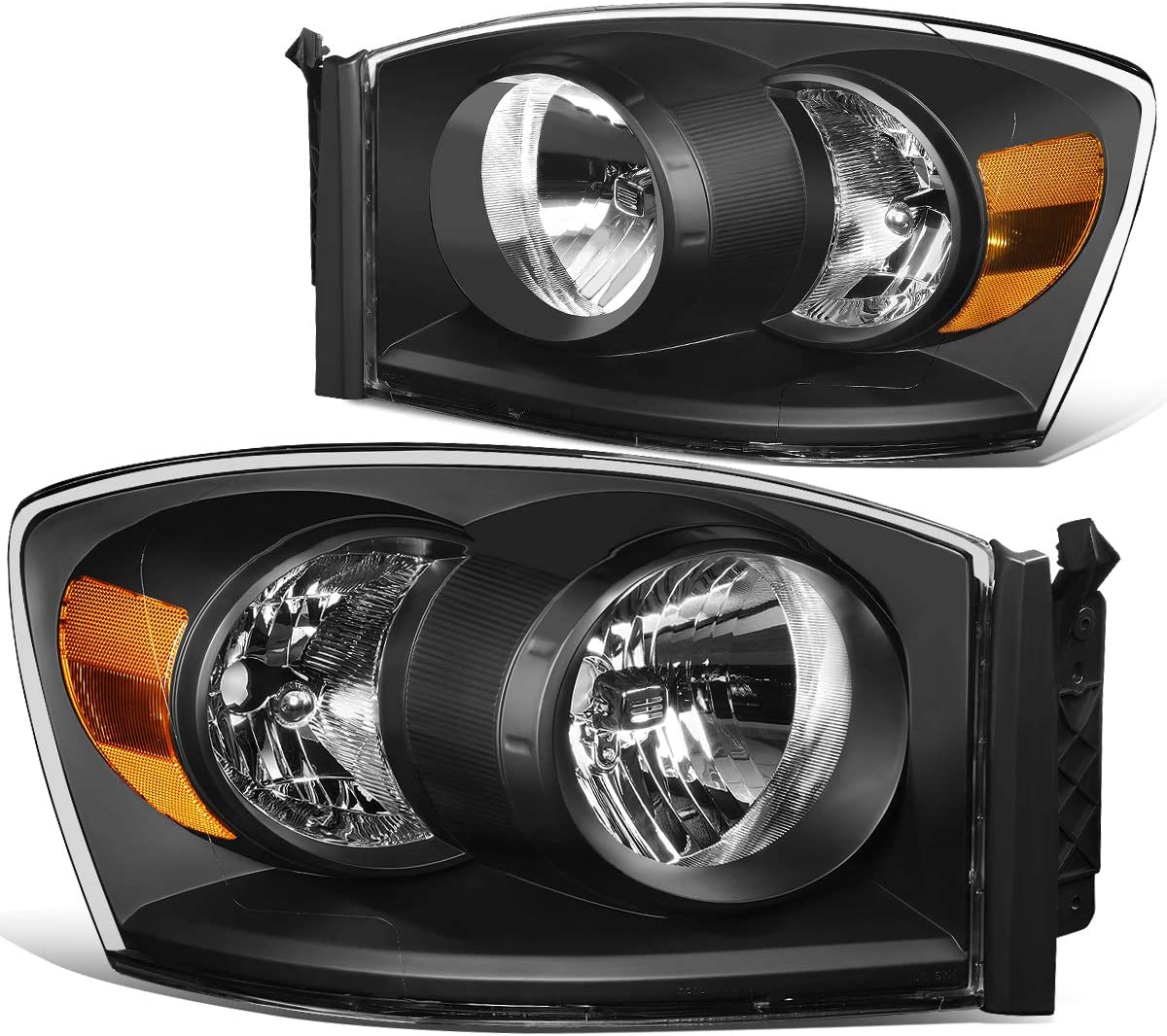 NTXGlow Factory Style Headlights (06-09 Dodge Ram 1500 2500 3500)
