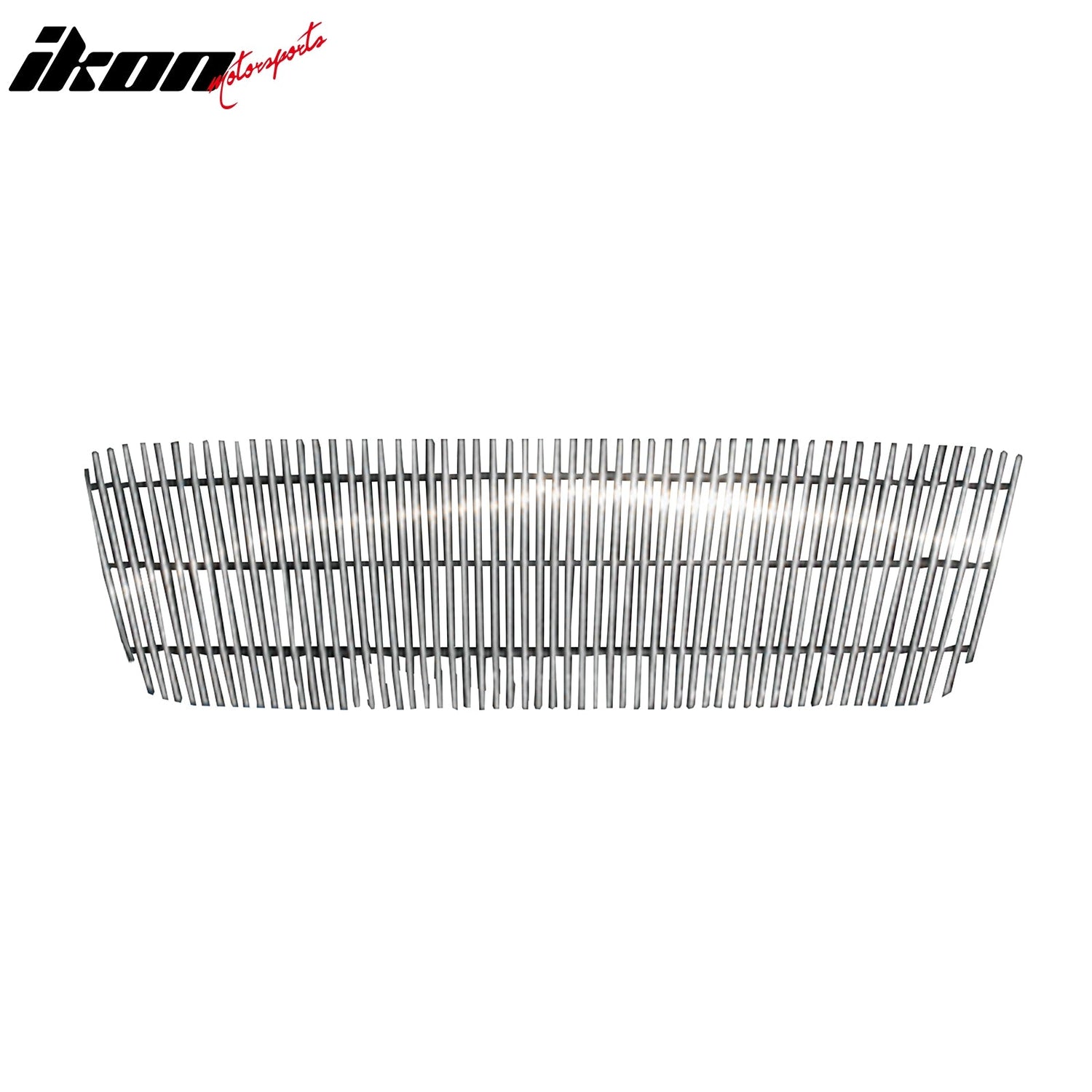 2004-2008 Ford F-150 Vertical Cutout Style Polished Silver Front Grile