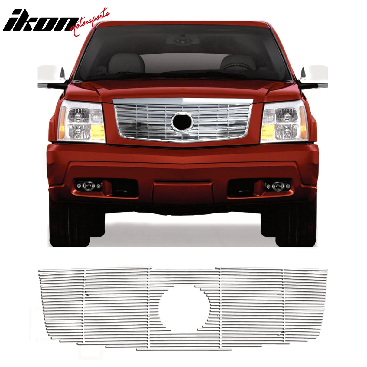 2002-2006 Cadillac Escalade Billet Style Bumper Upper Grille Insert