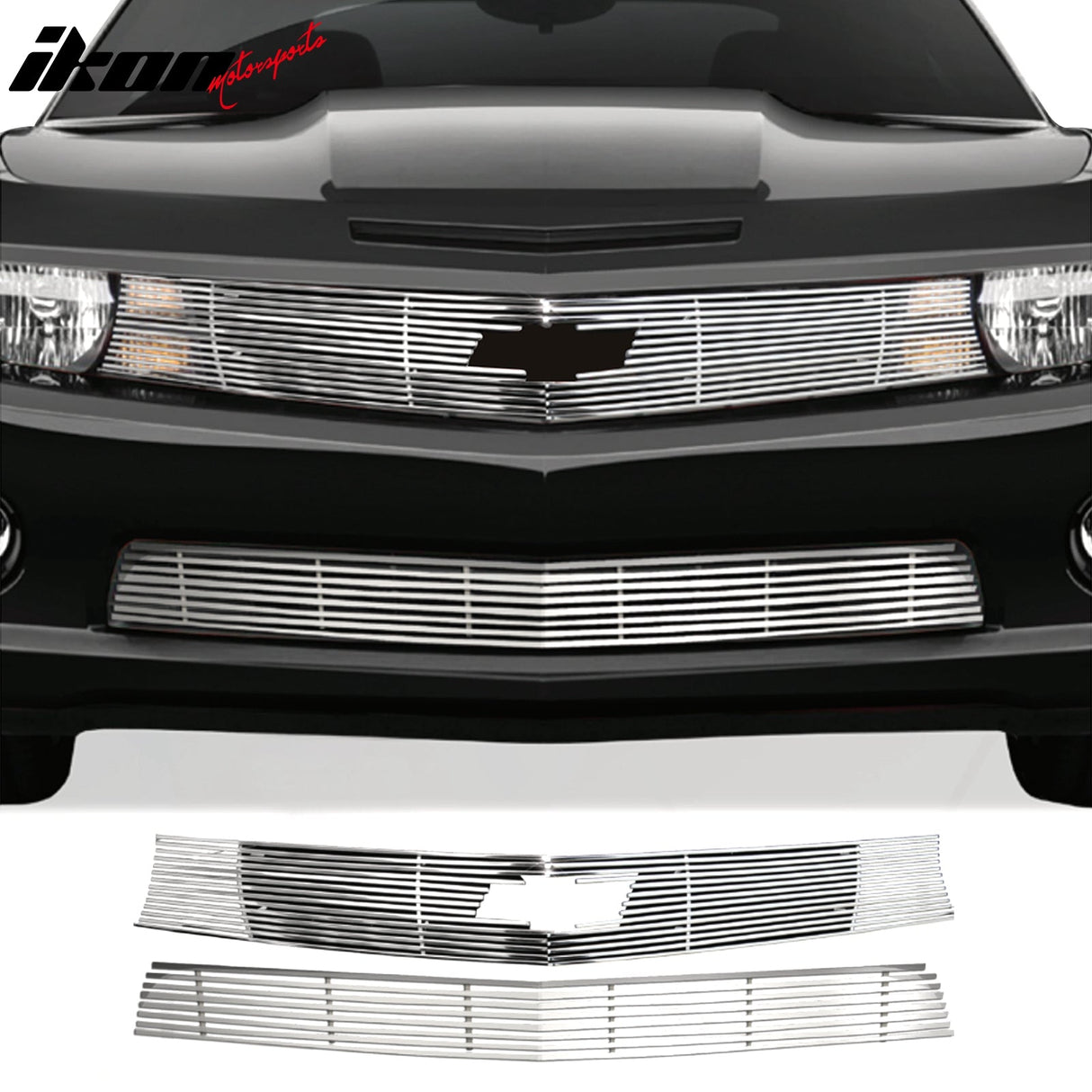2010-2013 Chevy Camaro Stainless Steel Billet Style Upper Grill Insert