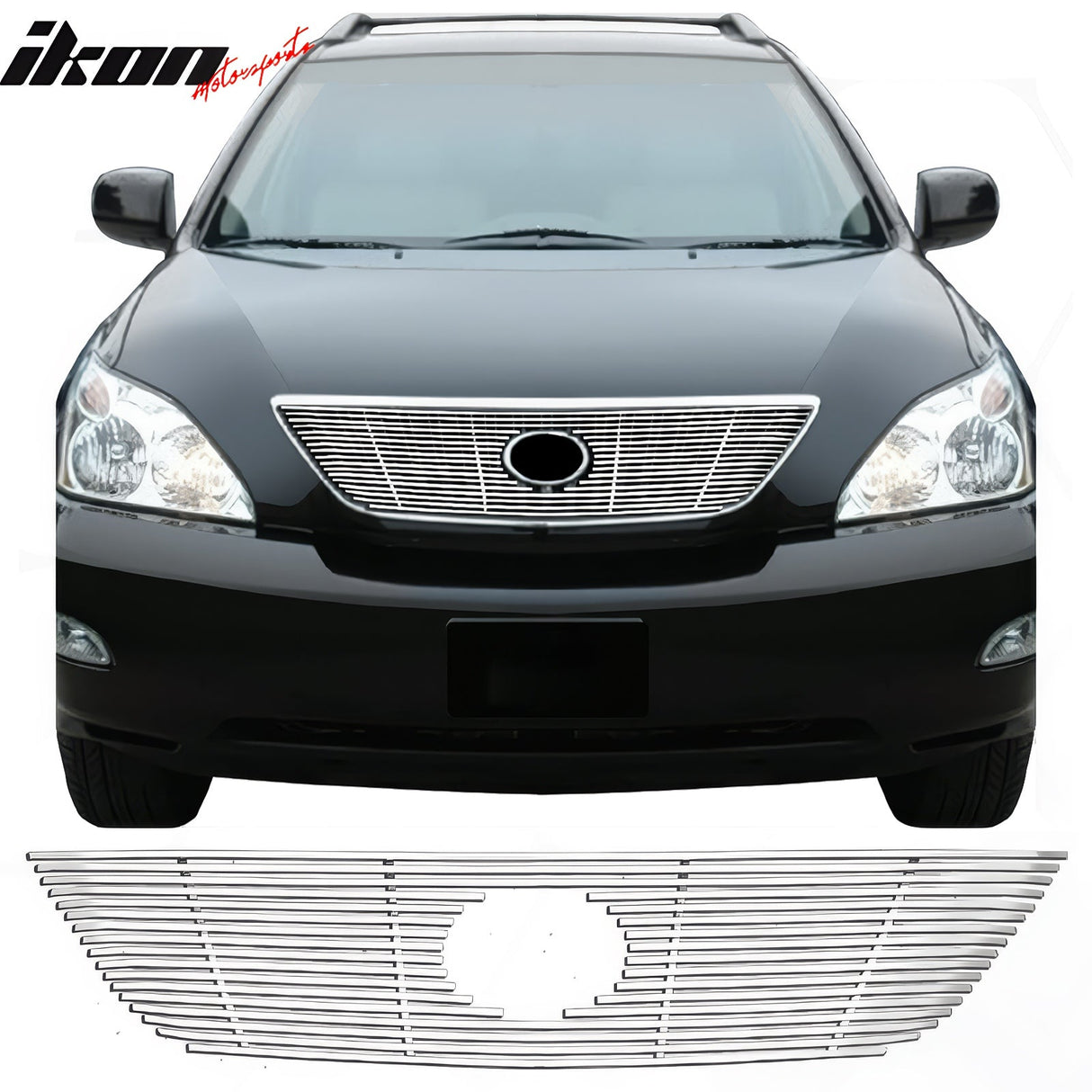 2004-2007 Lexus RX330 RX350 Billet Chrome Grille Stainless Steel